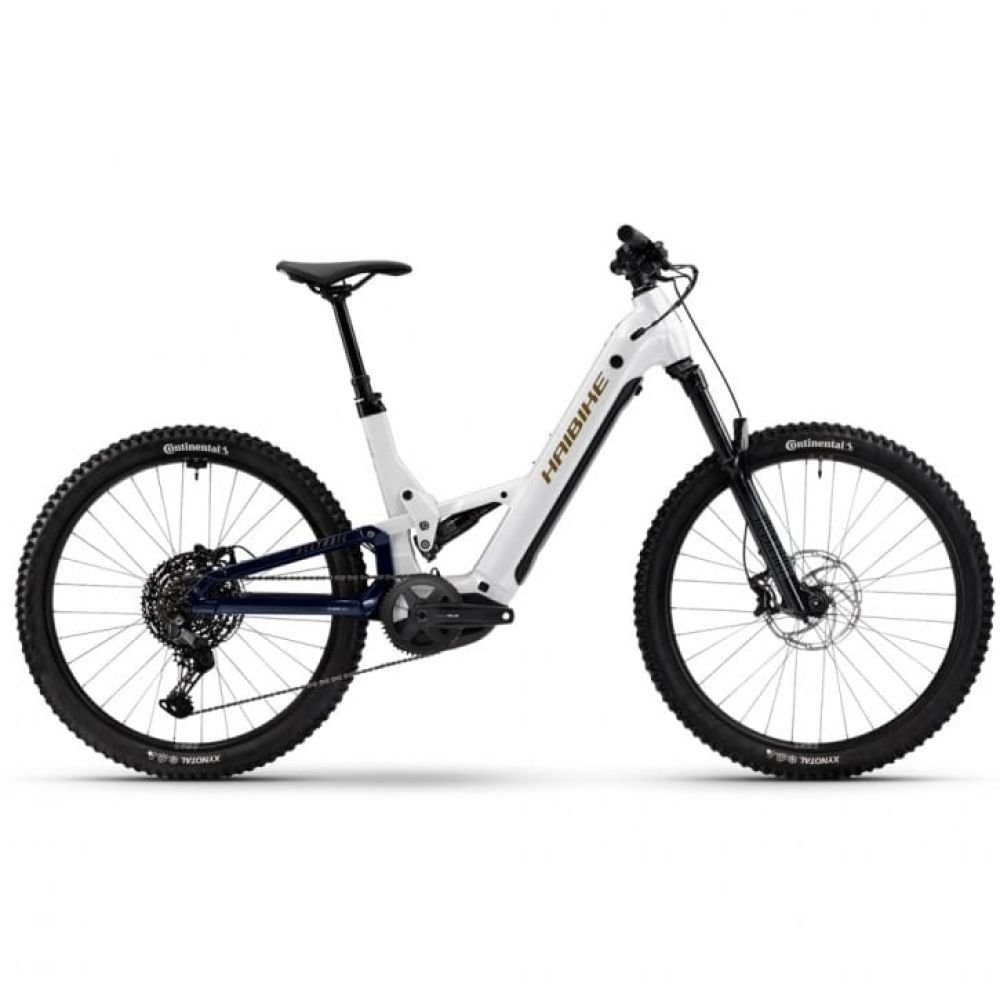 Haibike Alltrail 8 Low 27.5 white blue gold 2025 - RH-M