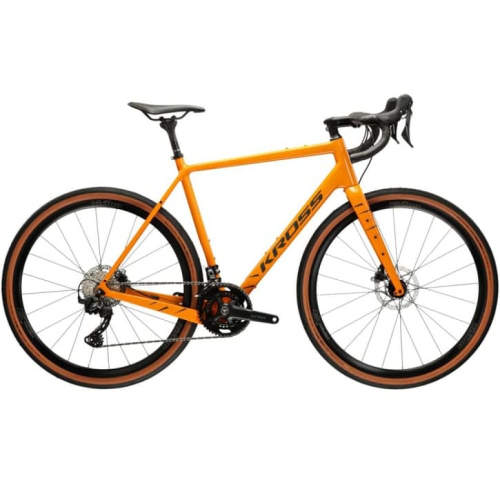 Kross Esker 8.0 orange grey 2025 - RH-M