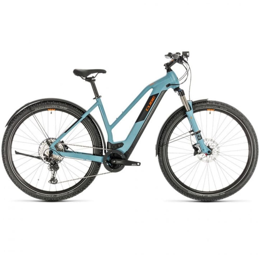 Cube Cross Hybrid Race 500 Allroad blue´n´orange 2020 Trapez RH 46 cm