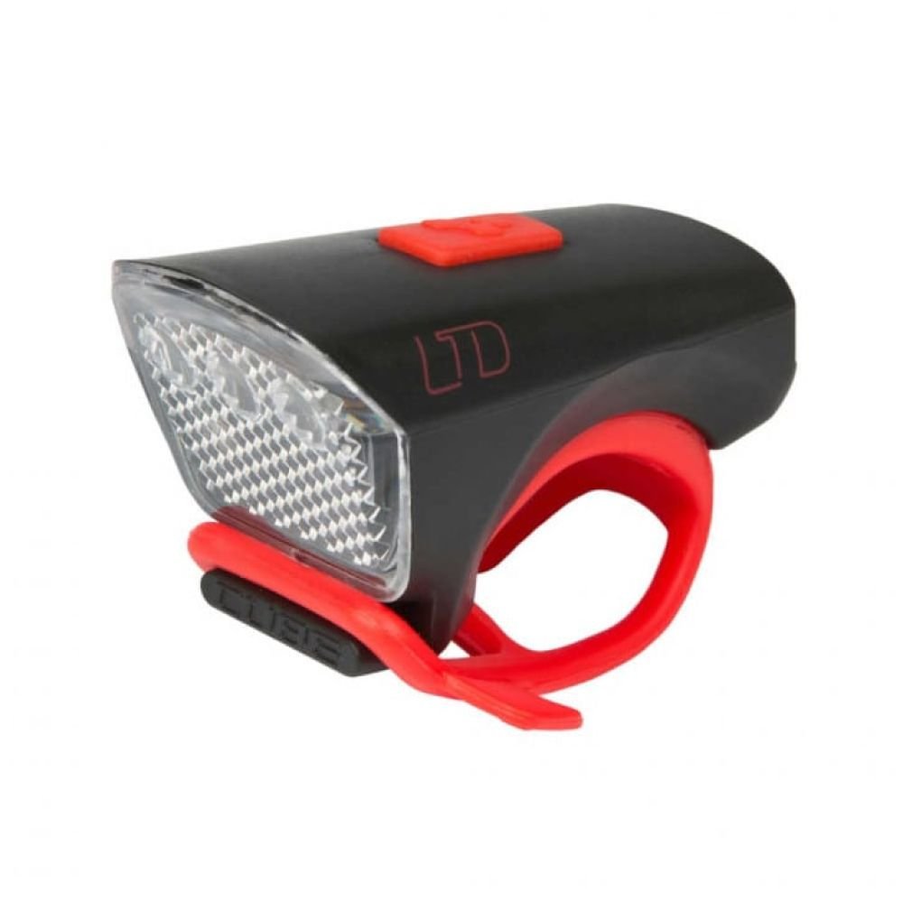 Cube Licht black/red LTD white LED