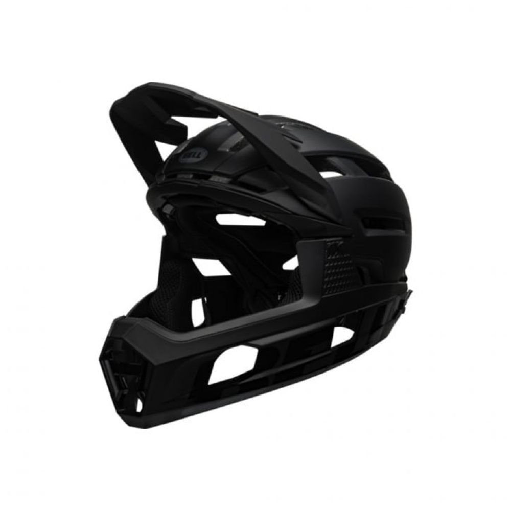 Bell Super Air R Spherical Fahrradhelm mat/gloss black 21 S