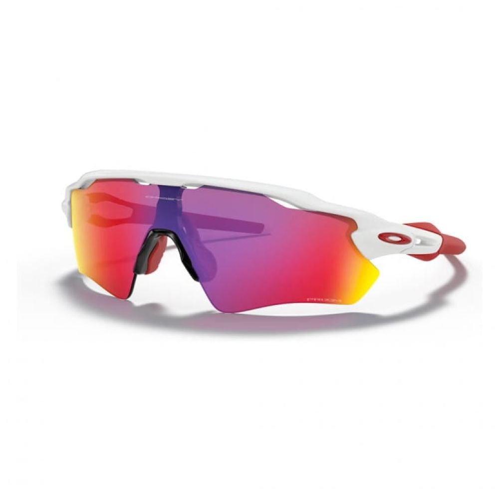 Oakley Brille Radar EV Path Pol White / PRIZM Road