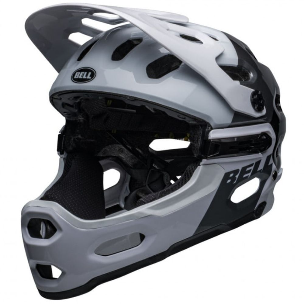 Bell Super 3R MIPS matte white/black S