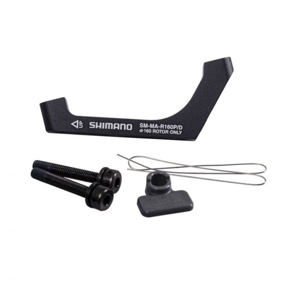 Shimano Scheibenbremsadapter v. PM-Sattel auf Flat Mount Gabebl/-Rahmen