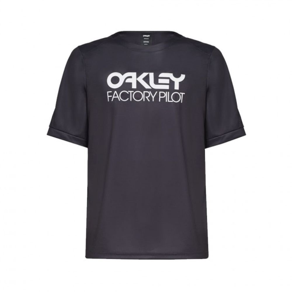 Oakley Factory Pilot MTB SS Jersey II Blackout - L