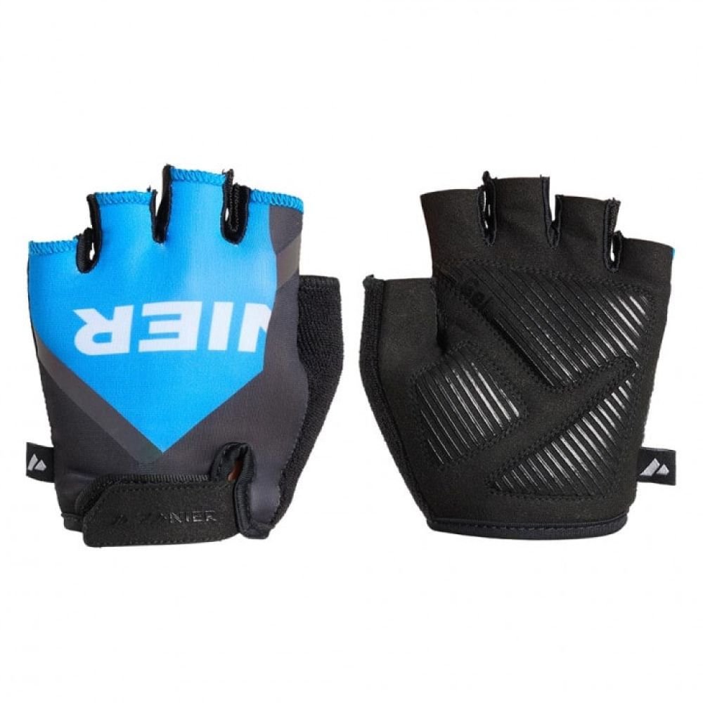 Zanier Gloves Young Racer schwarz royal - Gr. 4,5