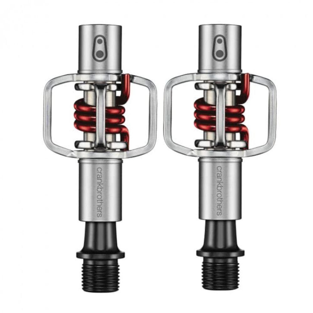 Crankbrothers Eggbeater 1 Pedal silber/rot