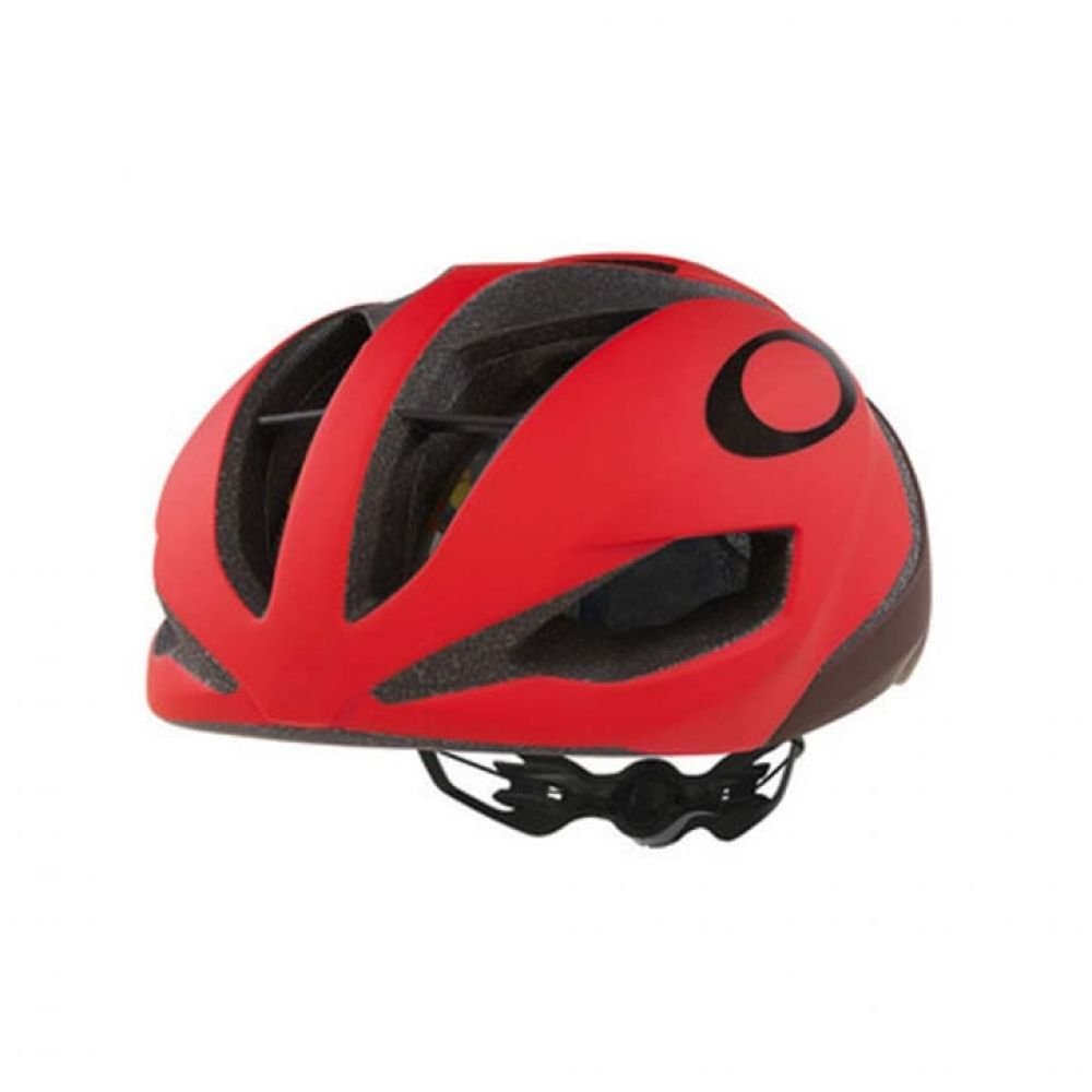 Oakley Helm ARO5 Europe red/greenache Ausstellungsstück - L