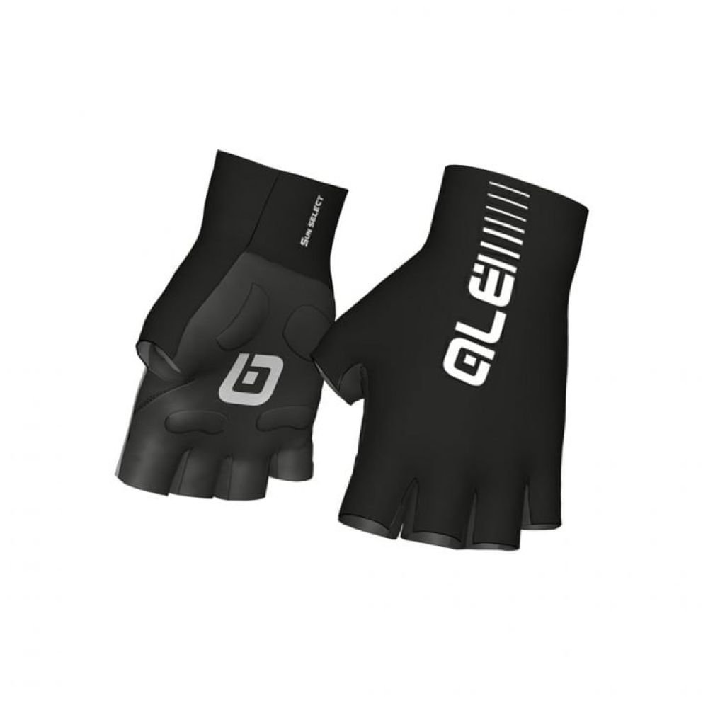 ALE Sunselect Crono Gloves schwarz/weiß XXL
